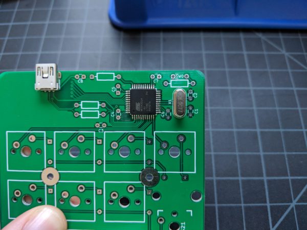 Crystal on PCB