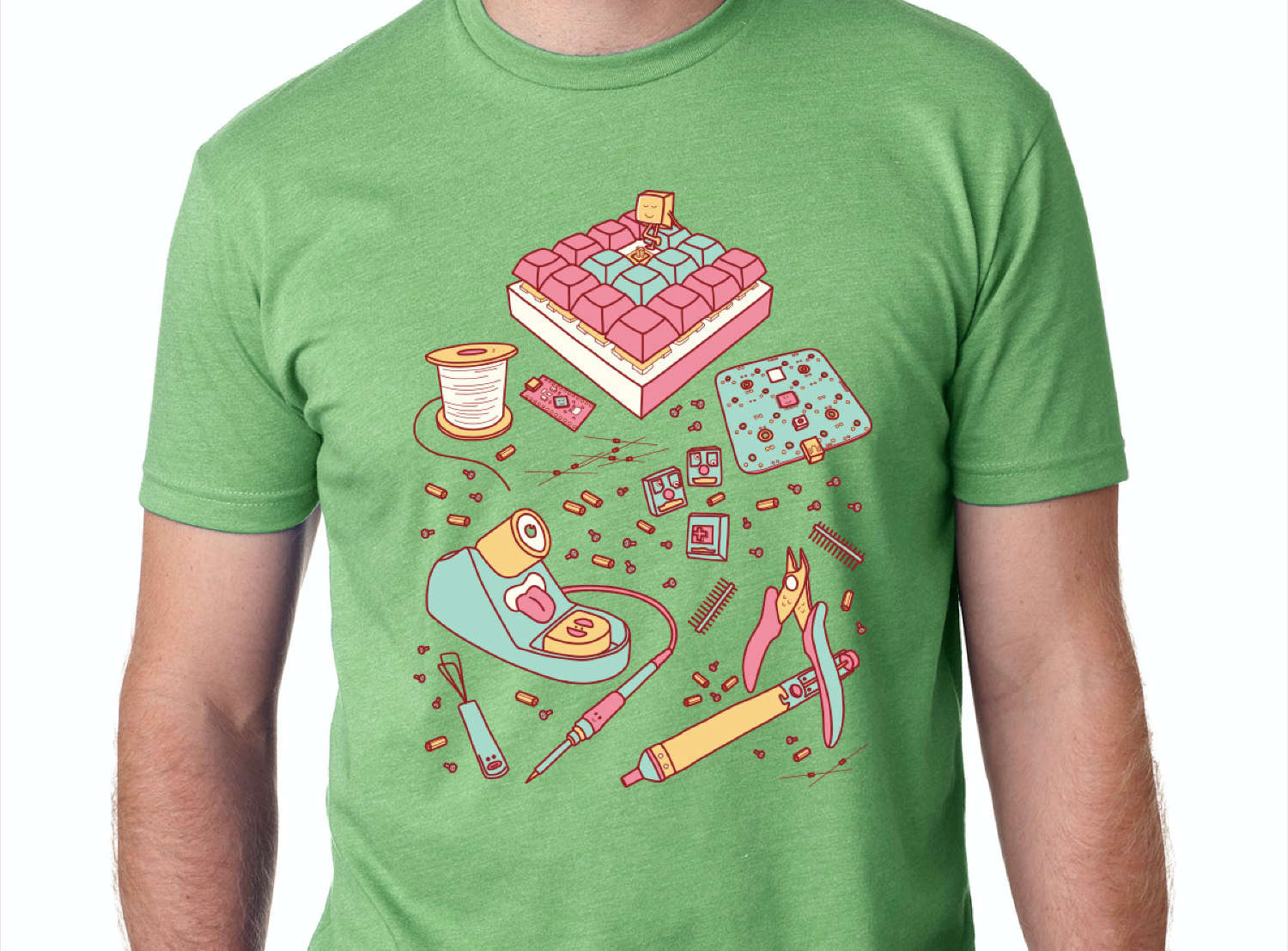 Winter meetup t-shirt design